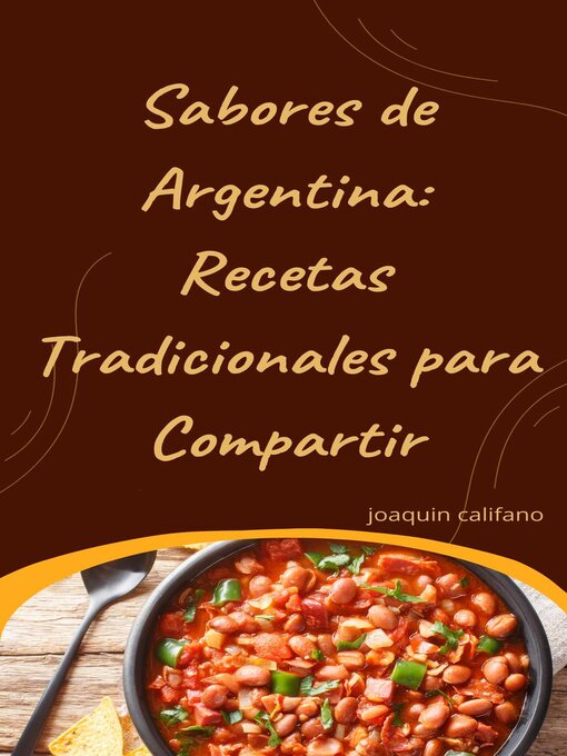 Title details for Sabores de Argentina by joaquin califano - Available